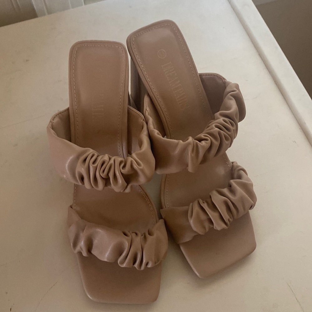 DREAM PAIRS High Heels Chunky